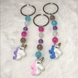 BFF Unicorn Key Chains